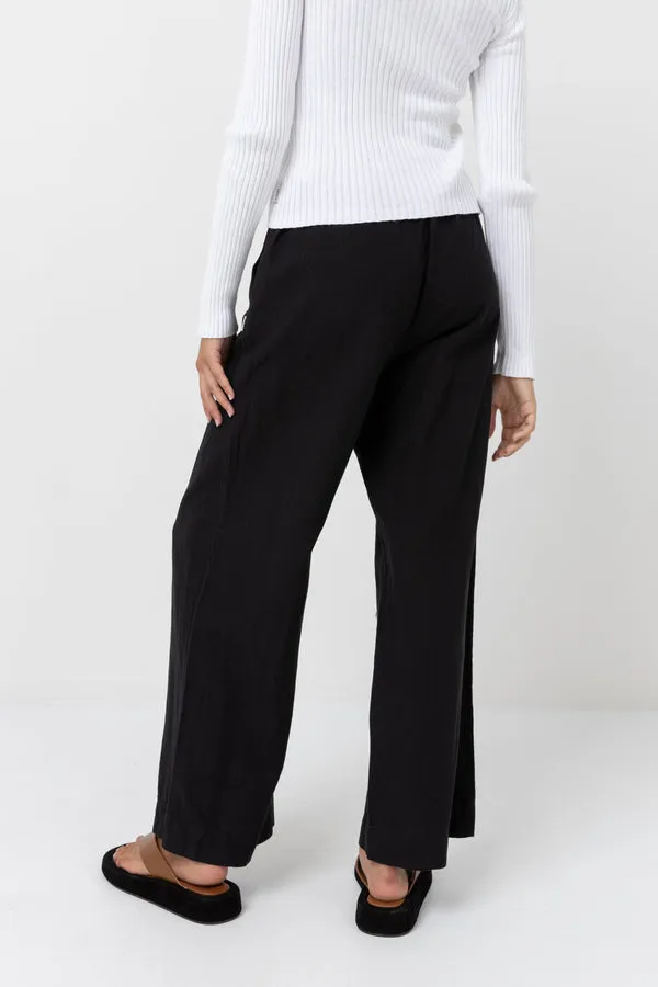 Rhythm Classic Drawstring Pant - Black sold by Sun Diego Boardshops product image thumbnail 2