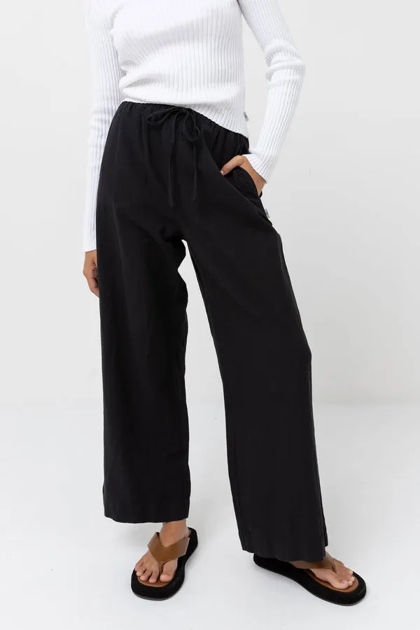 Rhythm Classic Drawstring Pant - Black sold by Sun Diego Boardshops product image thumbnail 4