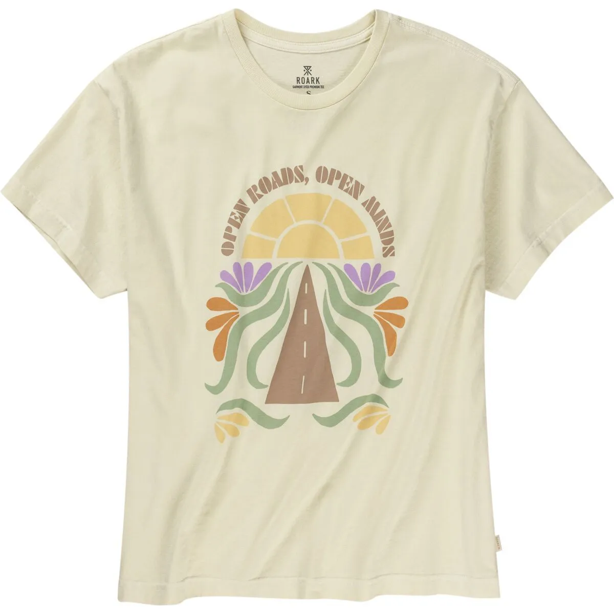 Roark Road Rise Oversized T-Shirt - Eggshell sold by Sun Diego Boardshops