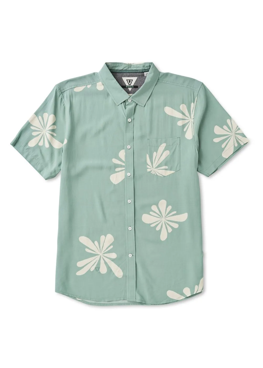 Vissla Solstice Short Sleeve Shirt - Alo Aloe sold by Sun Diego Boardshops