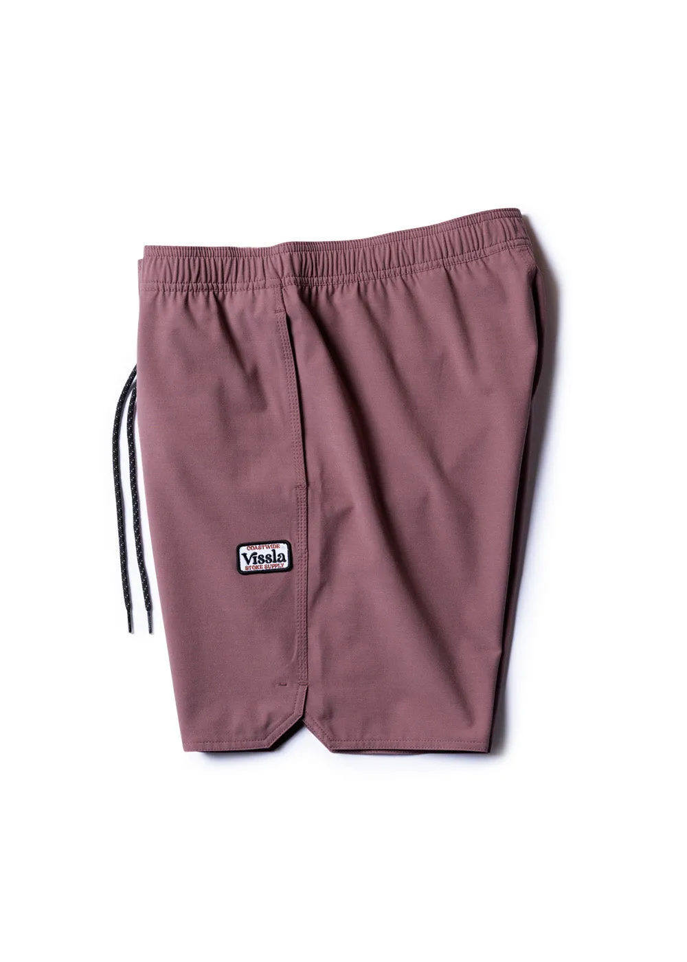 Vissla Solid Sets 17.5" Ecolastic - Fig sold by Sun Diego Boardshops product image thumbnail 3