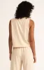 Z-Supply Sloane Cotton Jersey Tank - Panna Cotta sold by Sun Diego Boardshops