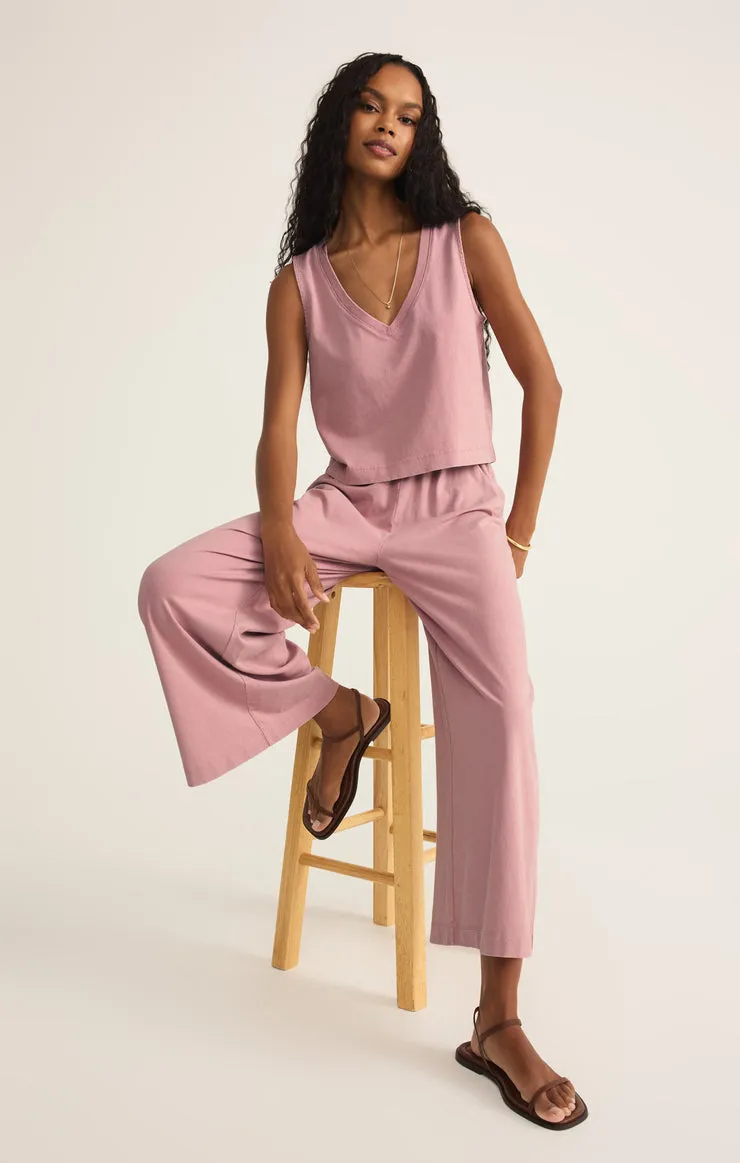 Z-Supply Scout Jersey Pant - Pink Smoke sold by Sun Diego Boardshops product image thumbnail 2