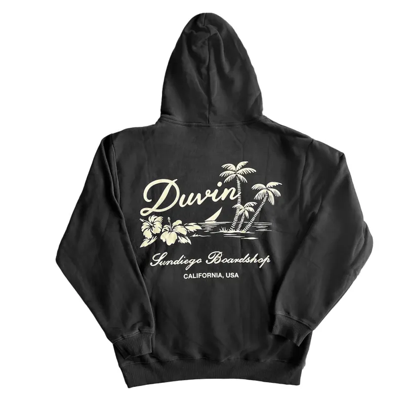 Duvin Sundiego X Duvin Oasis Hoodie - Black sold by Sun Diego Boardshops