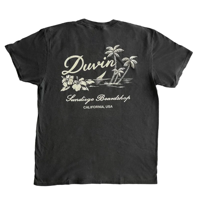 Duvin Sundiego X Duvin Oasis Tee - Black sold by Sun Diego Boardshops