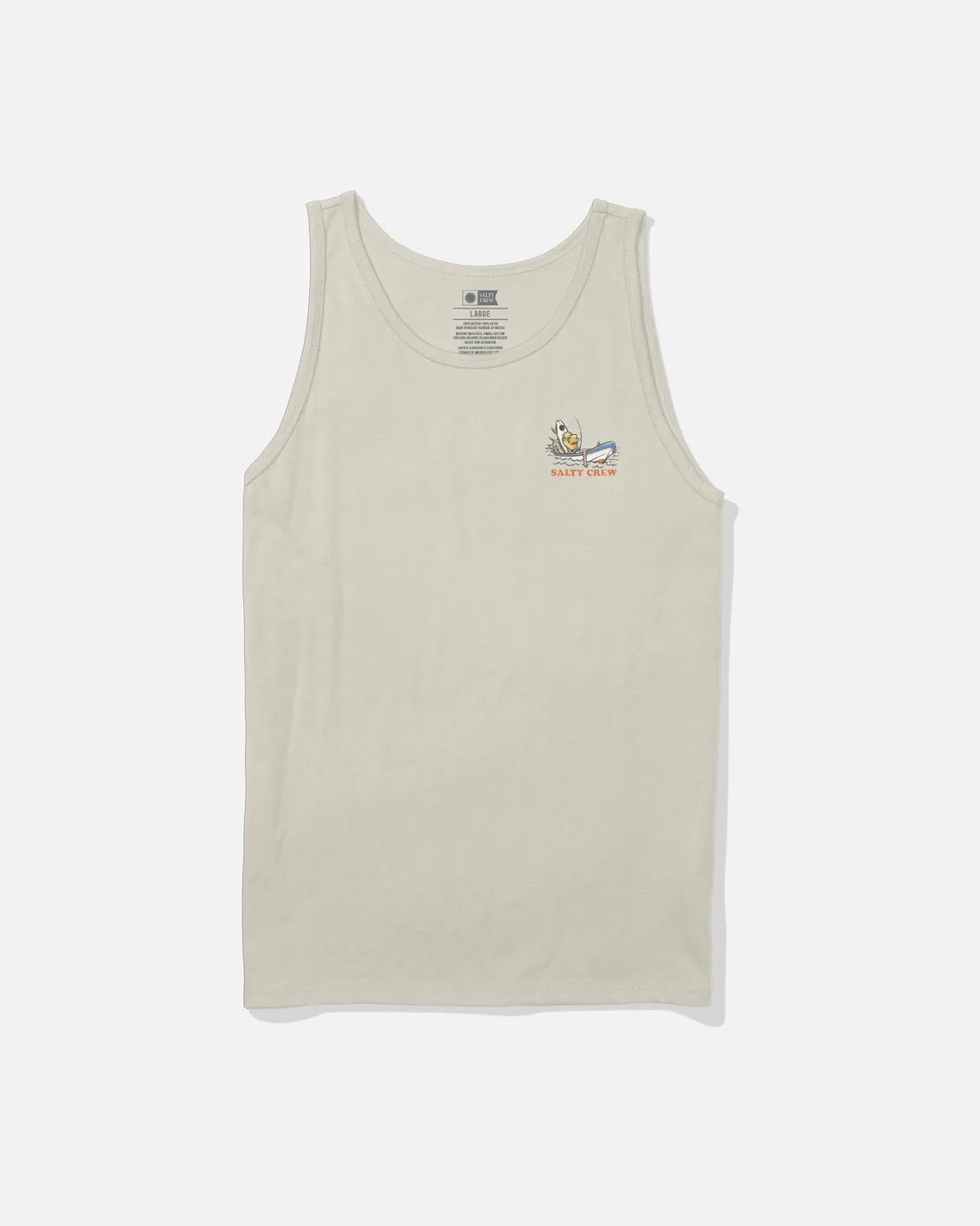 Salty Crew Down Time Tank - Bone sold by Sun Diego Boardshops product image thumbnail 2