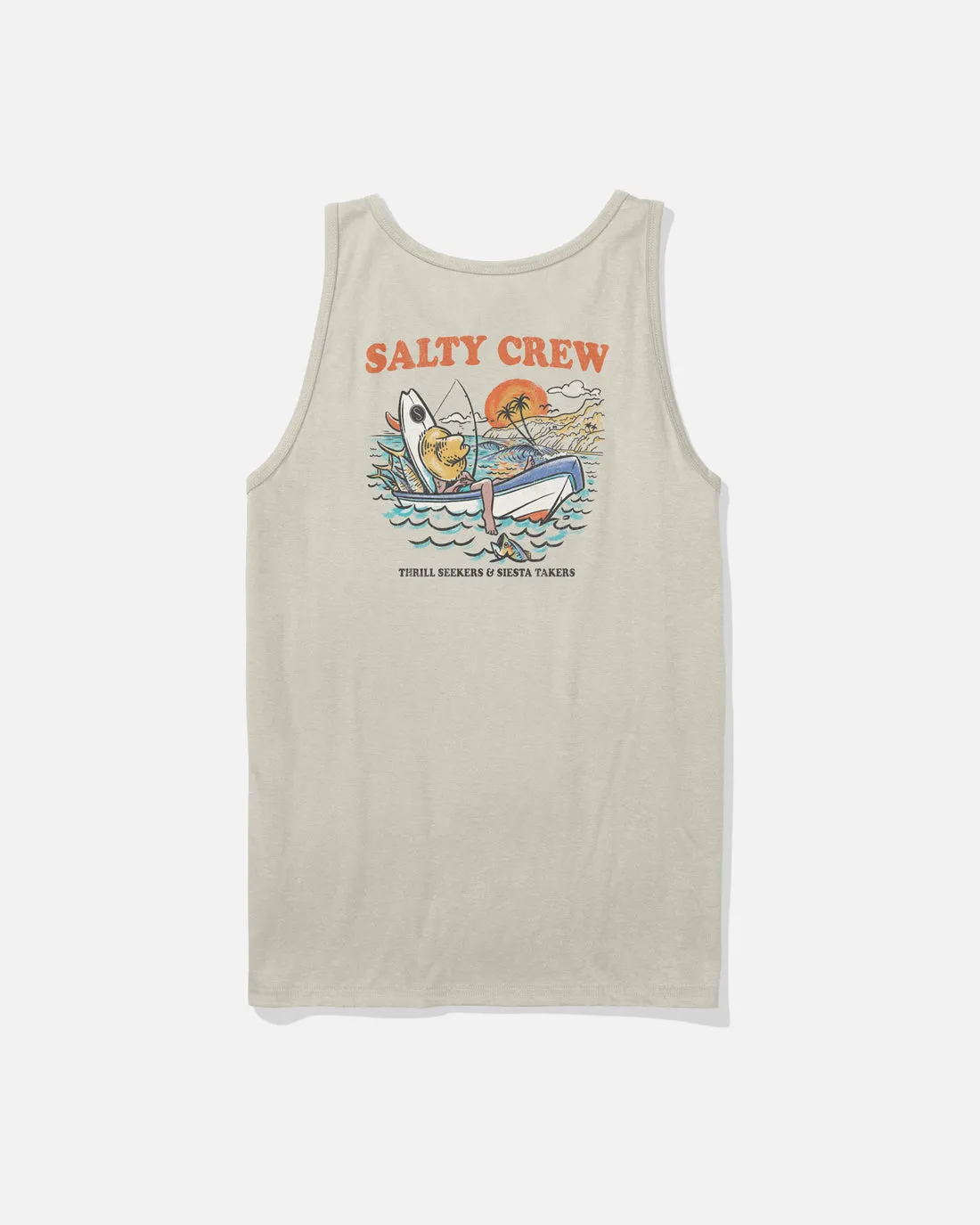 Salty Crew Down Time Tank - Bone sold by Sun Diego Boardshops