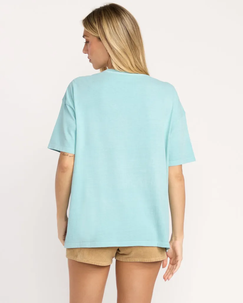 Billabong Daylight Blooms Tee - Misty Blue sold by Sun Diego Boardshops product image thumbnail 2
