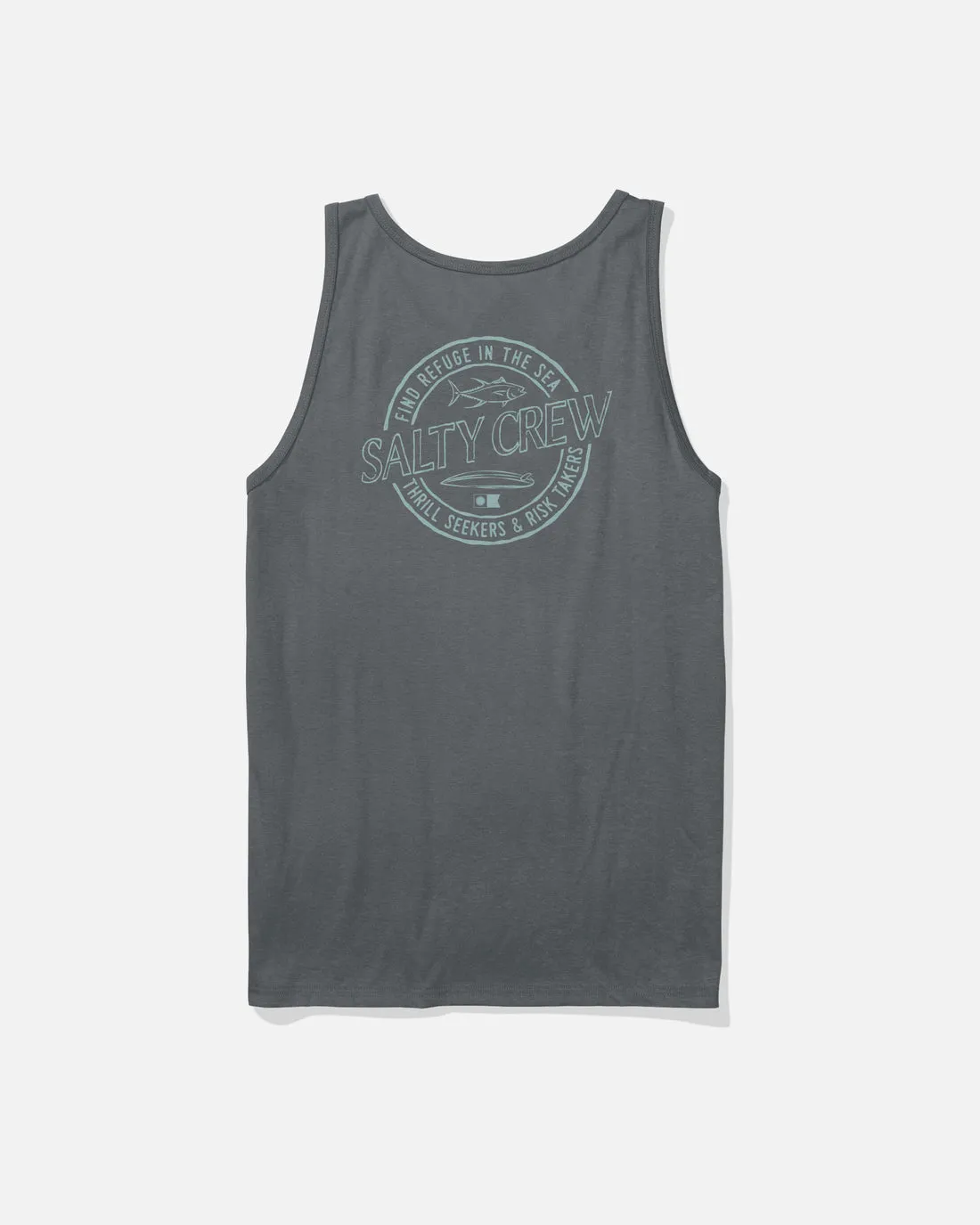 Salty Crew Skewed Tank - Charcoal sold by Sun Diego Boardshops