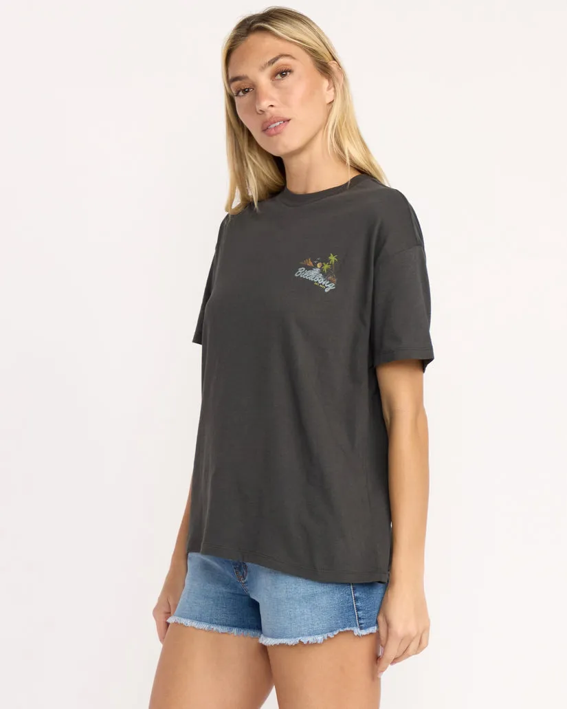 Billabong What A Vibe Tee - Off Black sold by Sun Diego Boardshops product image thumbnail 3