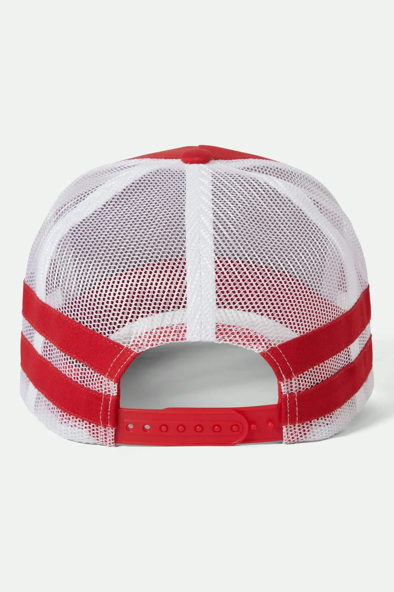 Brixton Copley Netplus Trucker Hat - Red/White sold by Sun Diego Boardshops product image thumbnail 2