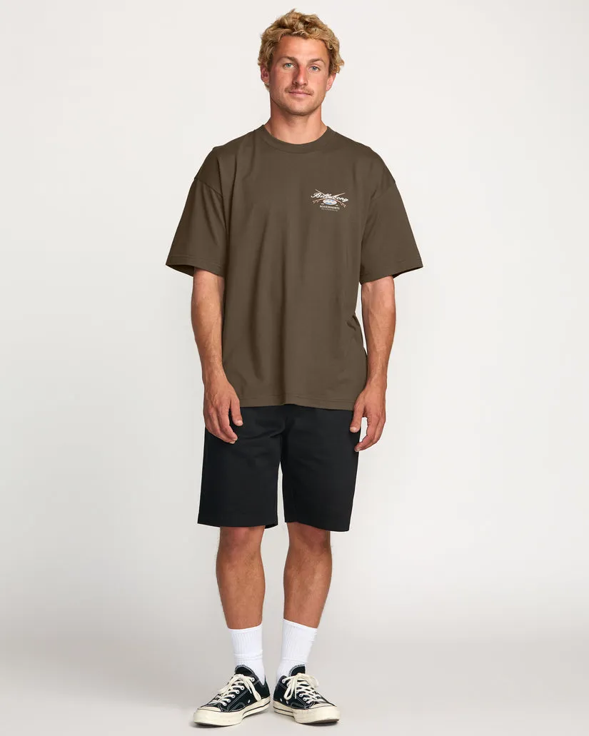 Billabong Crossboards Og Tee - Brown sold by Sun Diego Boardshops product image thumbnail 2