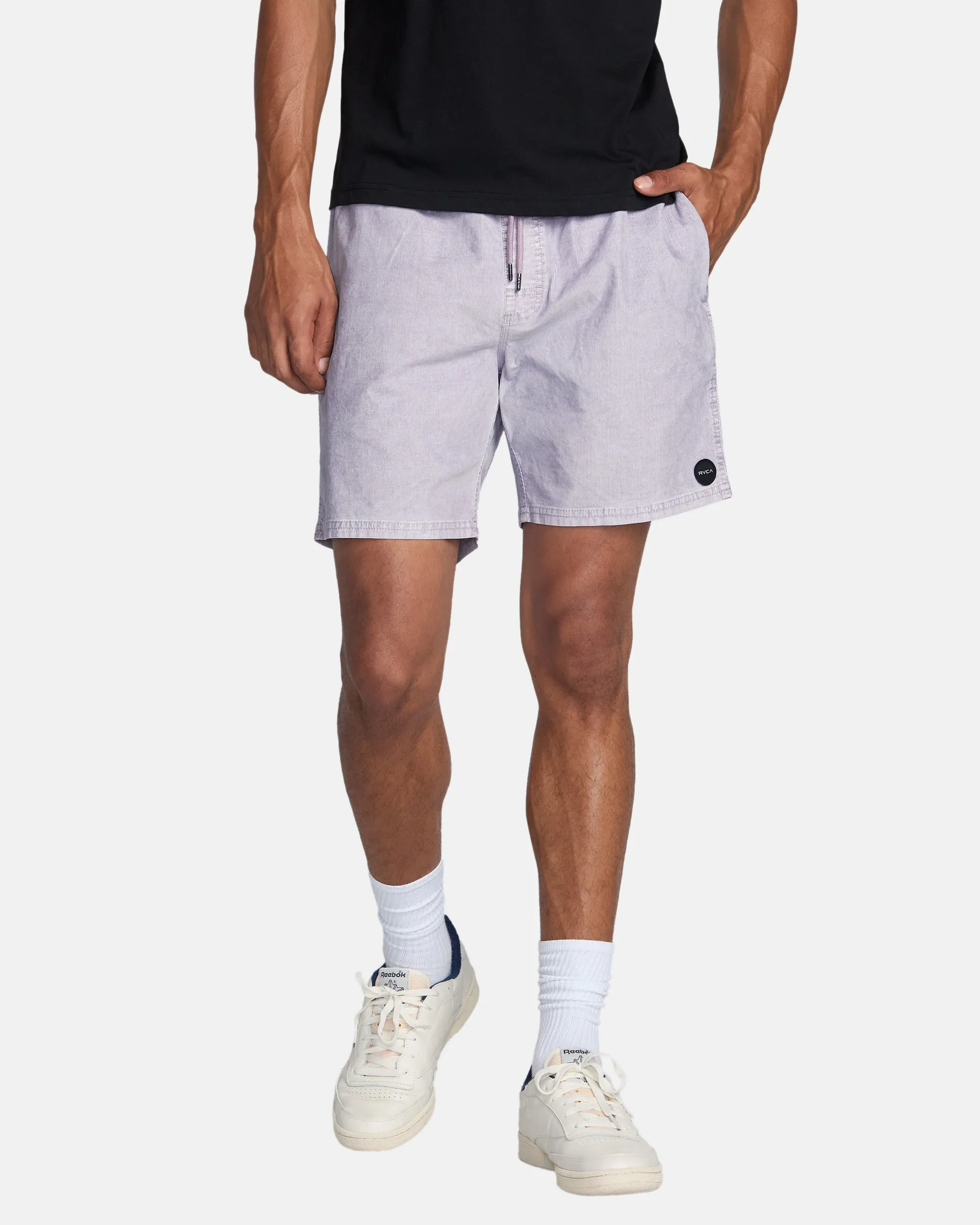 RVCA Escape Elastic Cord Short Ii - Lilac sold by Sun Diego Boardshops product image thumbnail 2