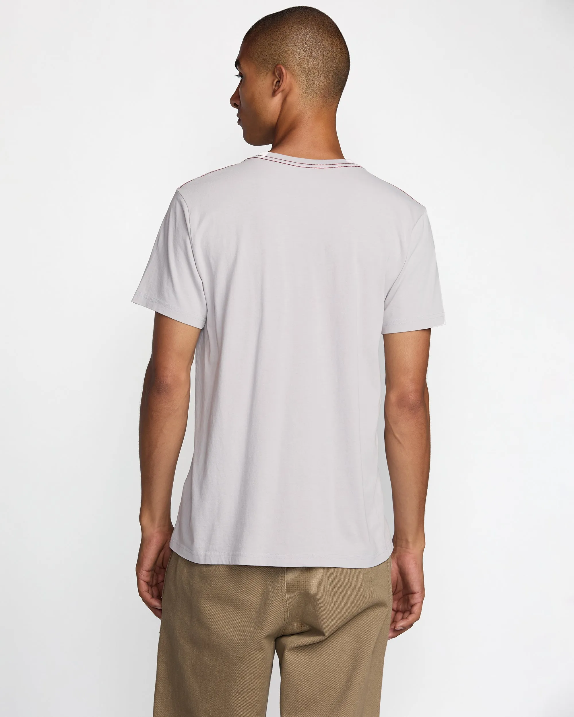 RVCA Ptc 2 Pigment Short Sleeve Tee - Lilac sold by Sun Diego Boardshops product image thumbnail 2