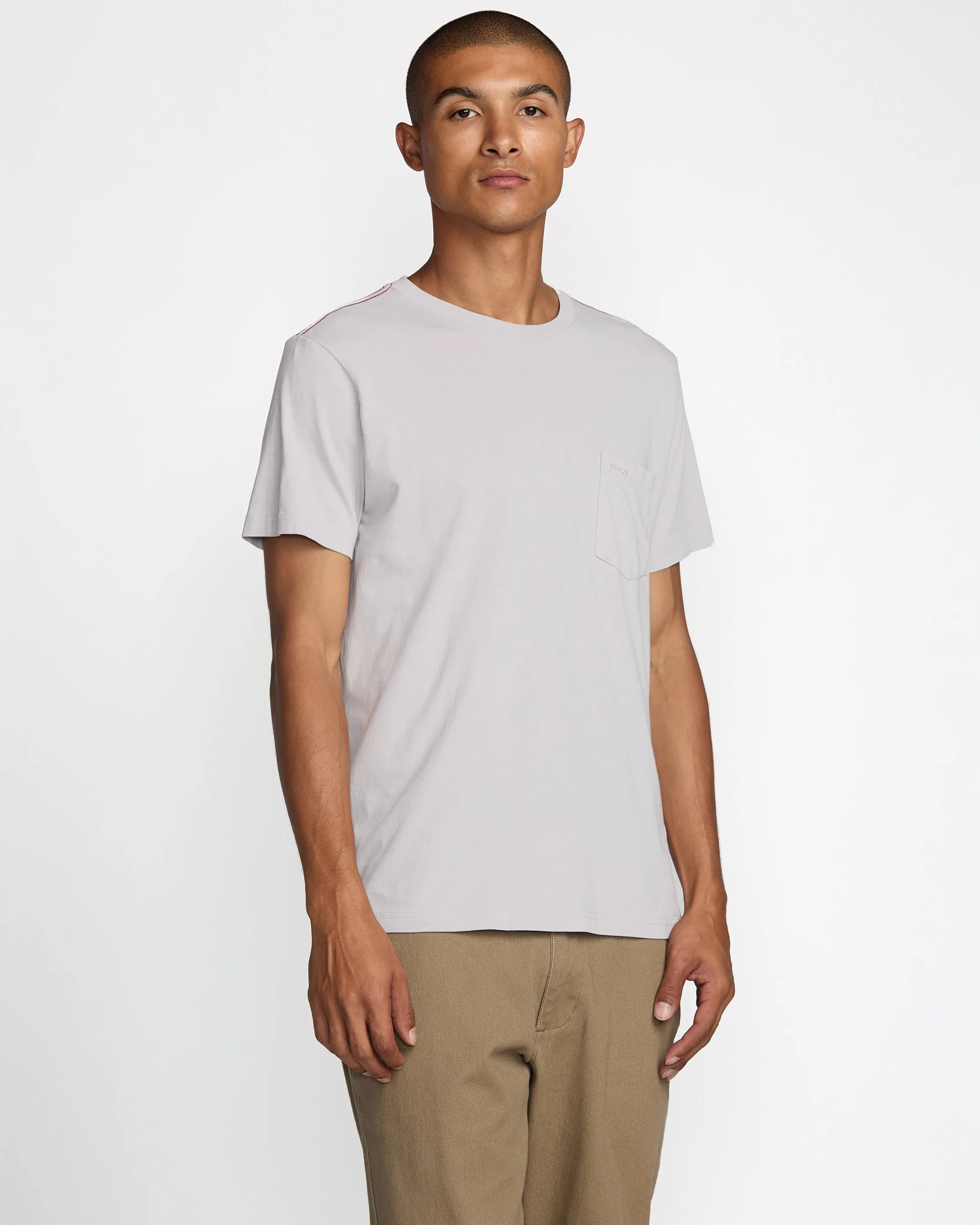 RVCA Ptc 2 Pigment Short Sleeve Tee - Lilac sold by Sun Diego Boardshops