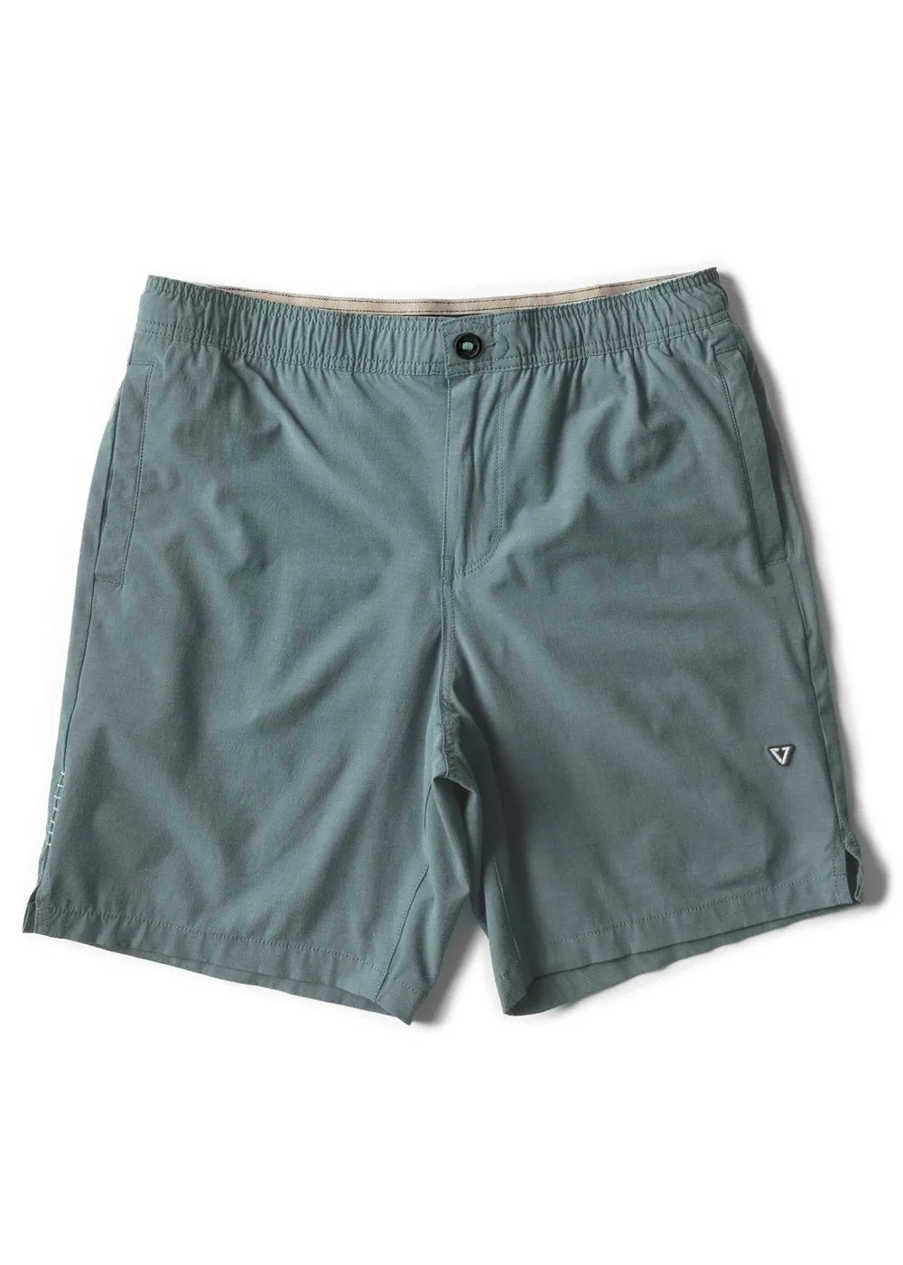 Vissla Alto 18" Hybrid Elastic Walkshort - Slate sold by Sun Diego Boardshops