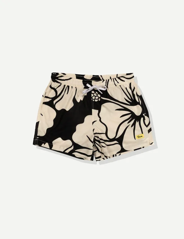 Duvin Paradise Swim Short - Black sold by Sun Diego Boardshops