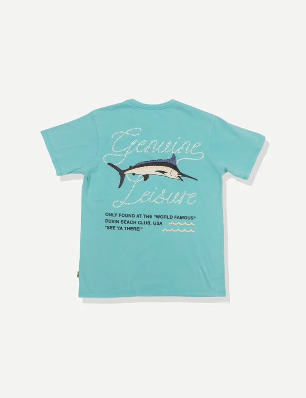 Duvin Catch Of The Day Tee - Marine sold by Sun Diego Boardshops