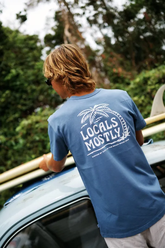 Katin Locals Tee - Blue Pigment Dye sold by Sun Diego Boardshops