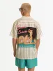 Duvin Poster Button Up - White sold by Sun Diego Boardshops