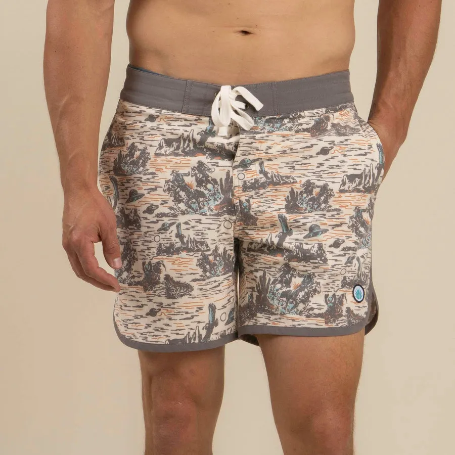 Sendero Point Bar Boardshorts - Desert sold by Sun Diego Boardshops