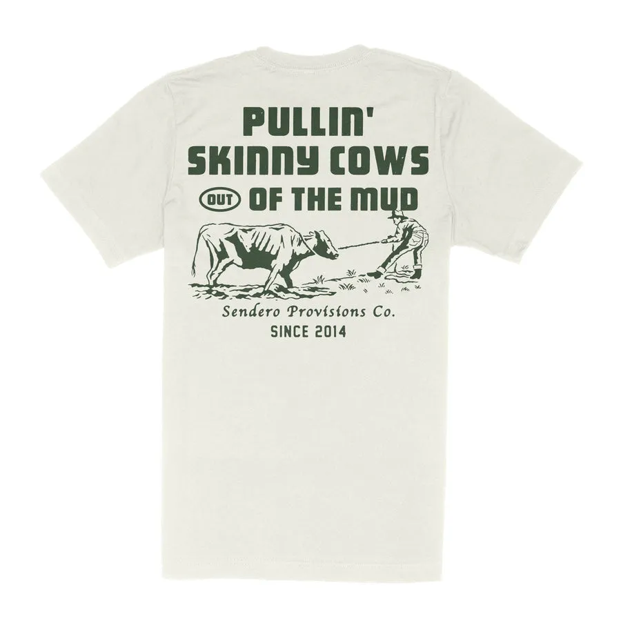 Sendero Skinny Cows T-Shirt - Vintage White sold by Sun Diego Boardshops product image thumbnail 3