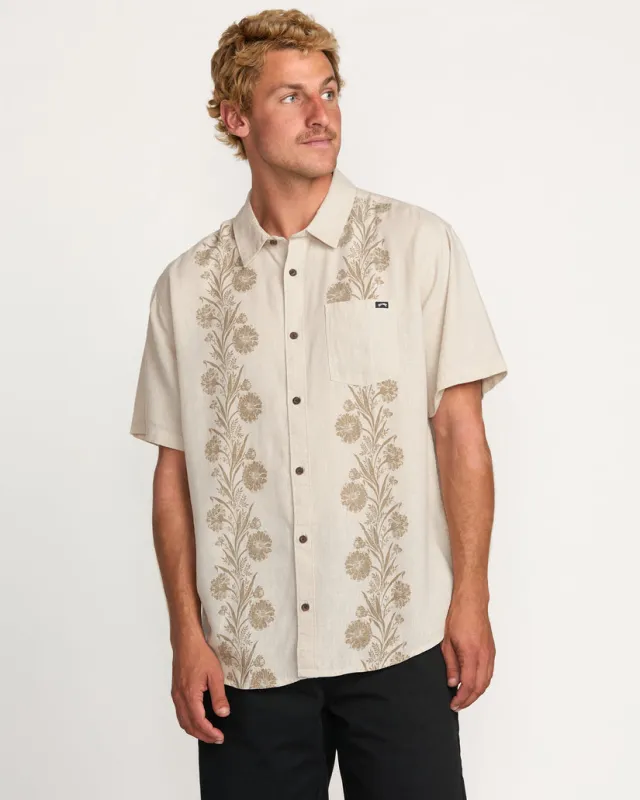 Billabong Cordoba Short Sleeve Shirt - Stone sold by Sun Diego Boardshops