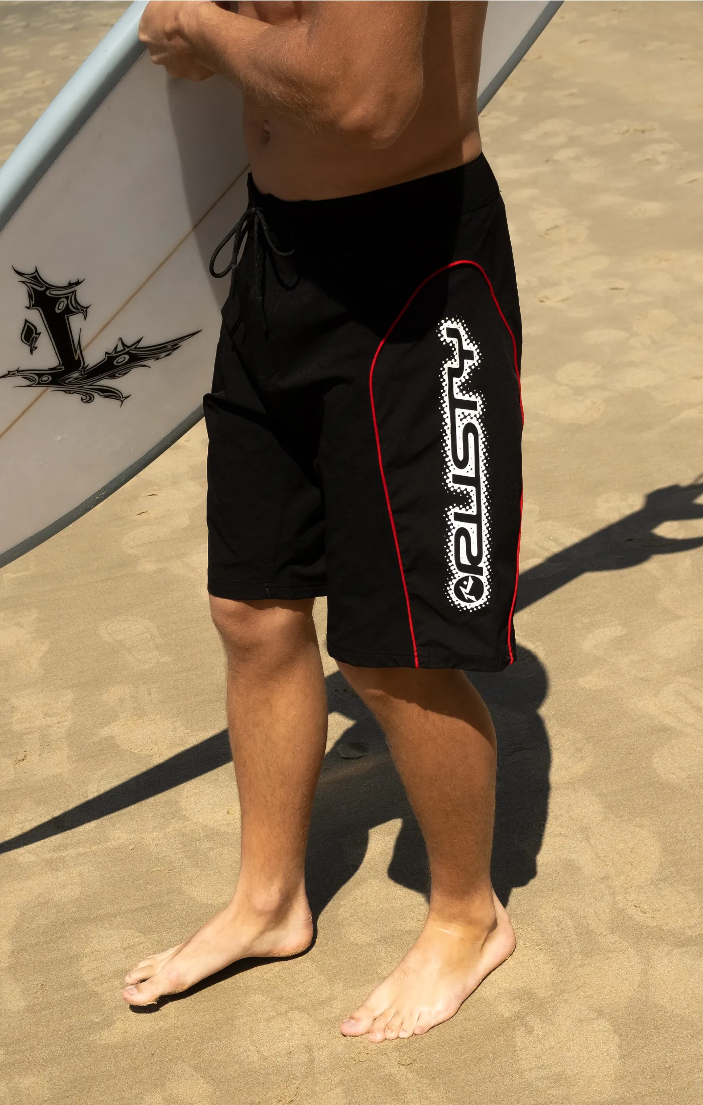 Rusty Piping Spice Fixed Boardshort - Black Blk sold by Sun Diego Boardshops