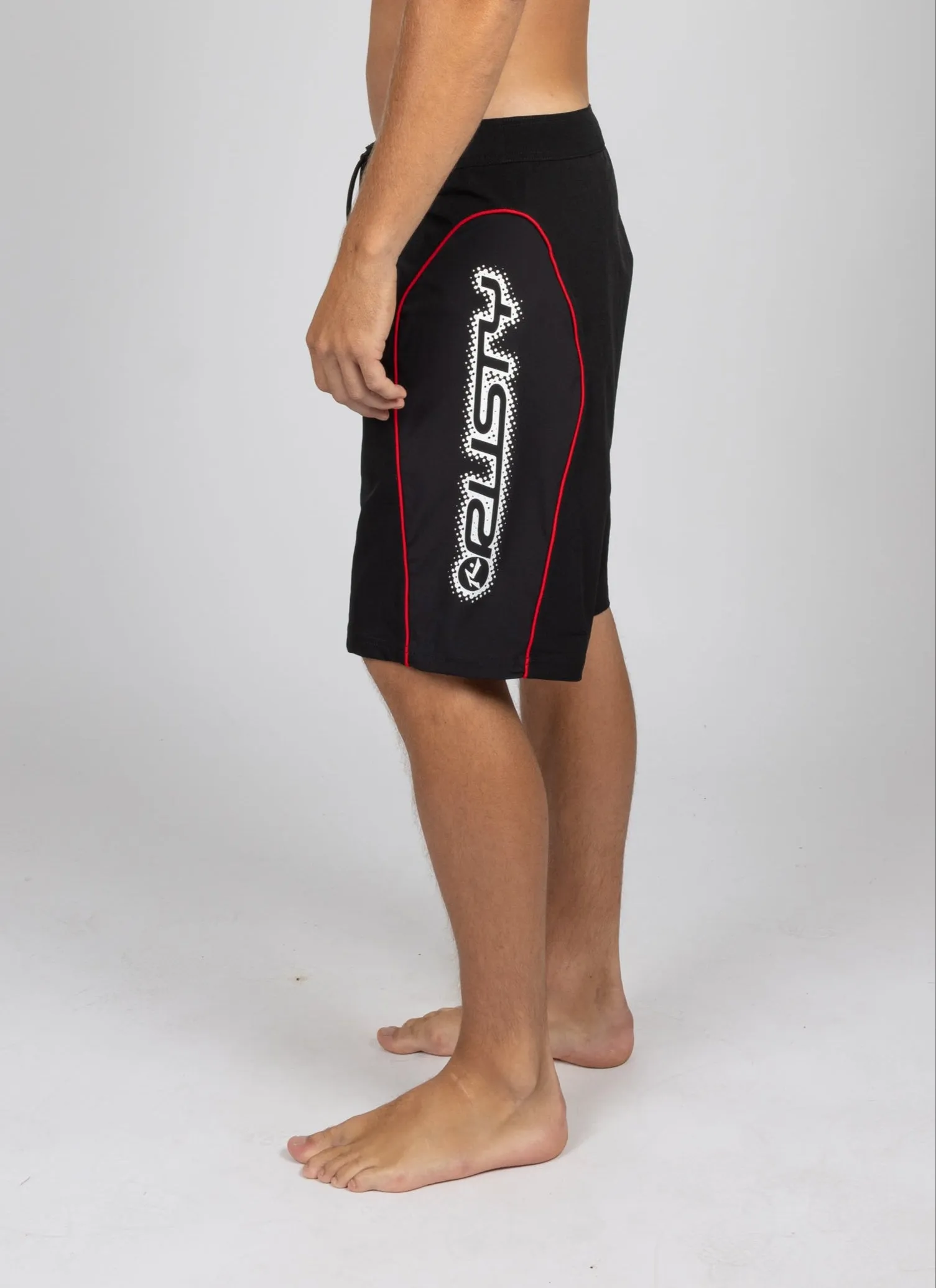 Rusty Piping Spice Fixed Boardshort - Black Blk sold by Sun Diego Boardshops product image thumbnail 3