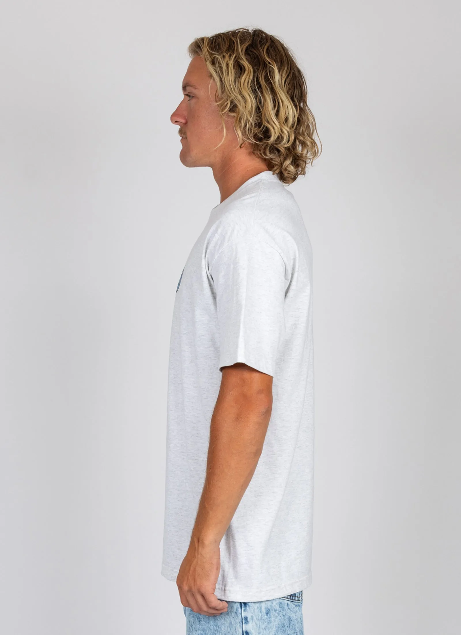 Rusty Mojo Dojo Short Sleeve Tee - Athletic Heather sold by Sun Diego Boardshops product image thumbnail 3