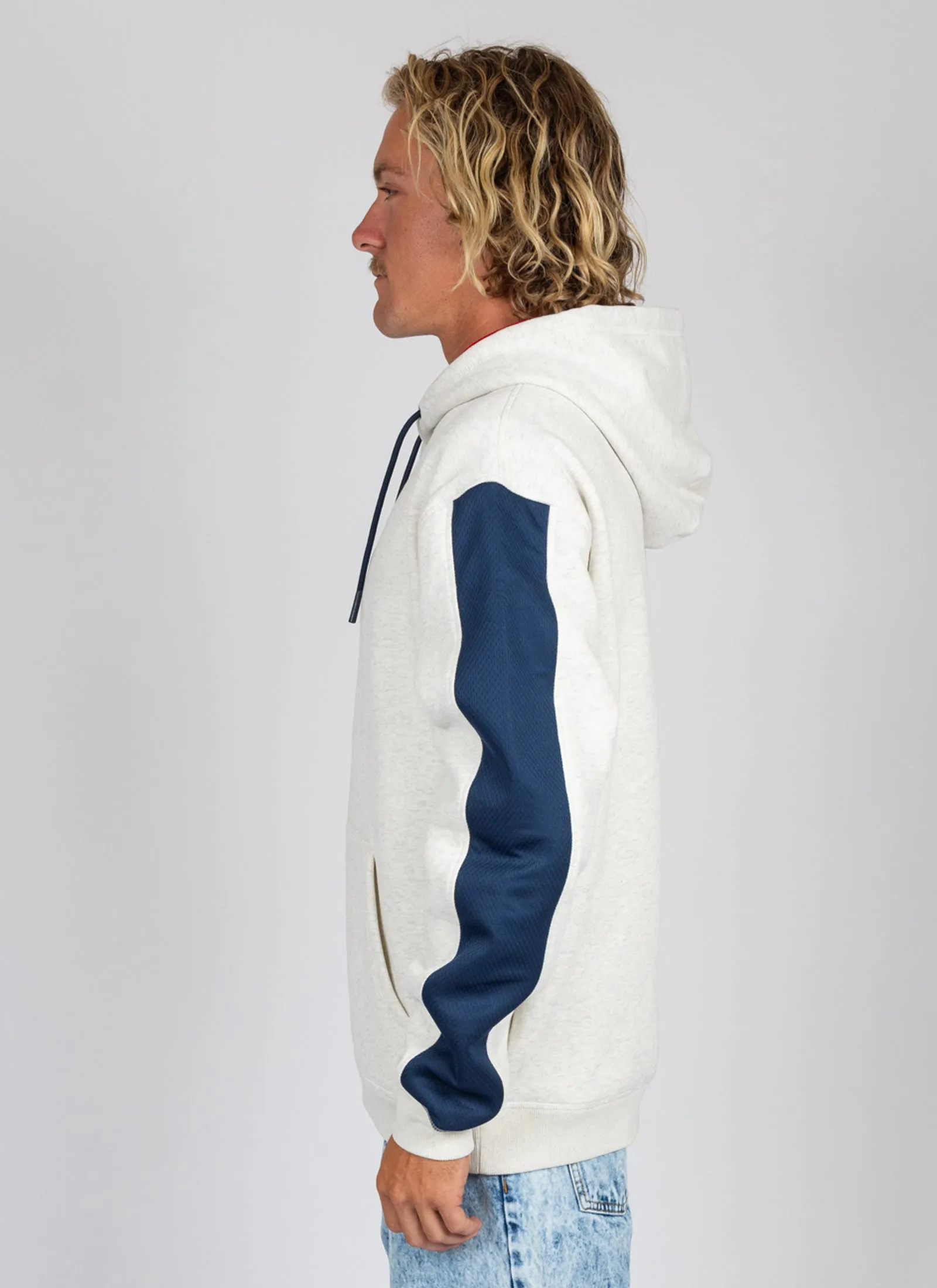 Rusty Cover-Lock Hooded Pull Over - Athletic Heather sold by Sun Diego Boardshops product image thumbnail 3