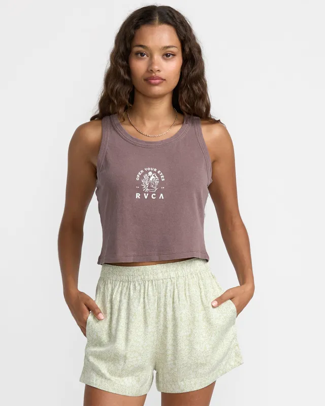RVCA Flow Tank - Coffee Bean sold by Sun Diego Boardshops