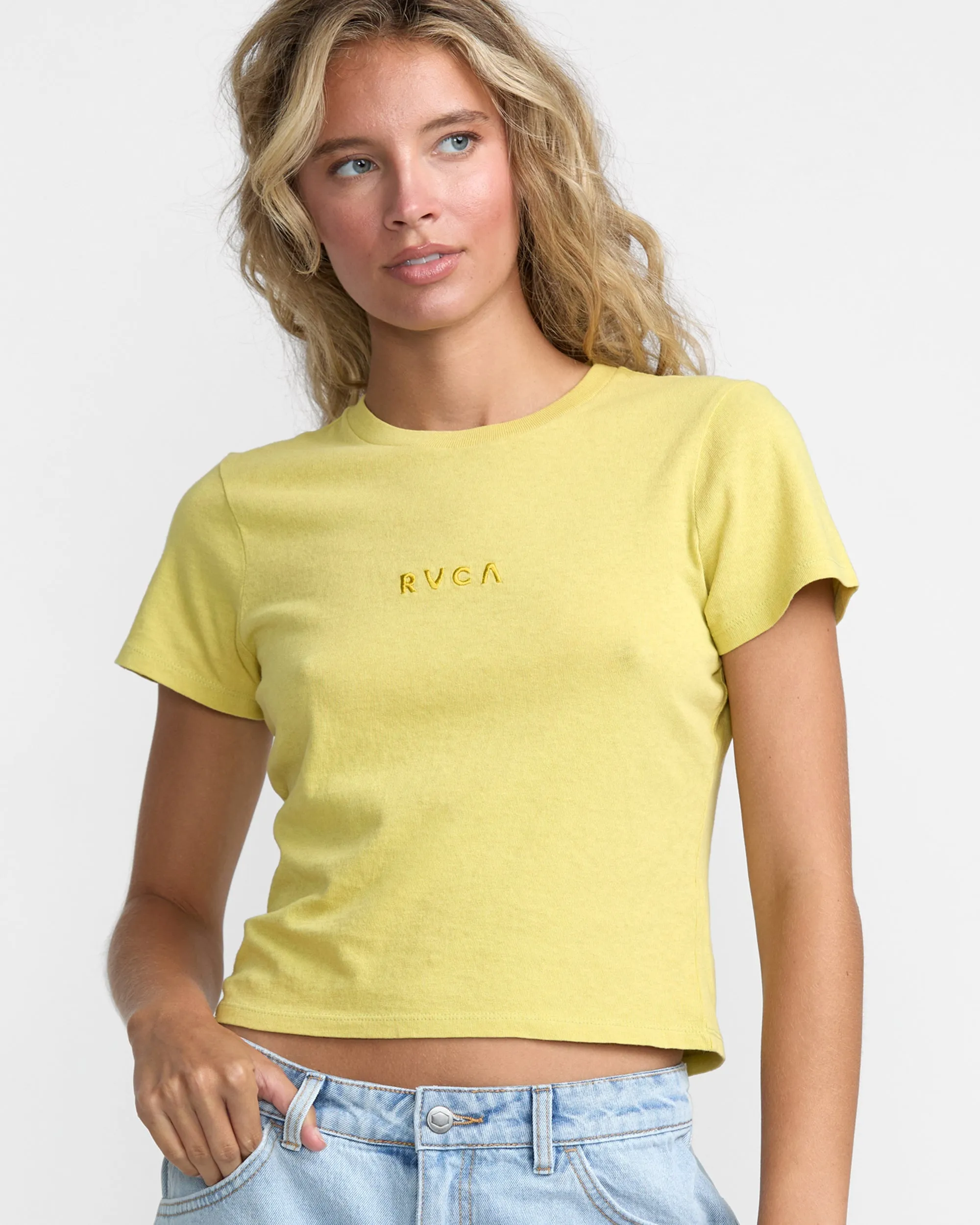 RVCA Forever Tee - Thyme Green sold by Sun Diego Boardshops product image thumbnail 3