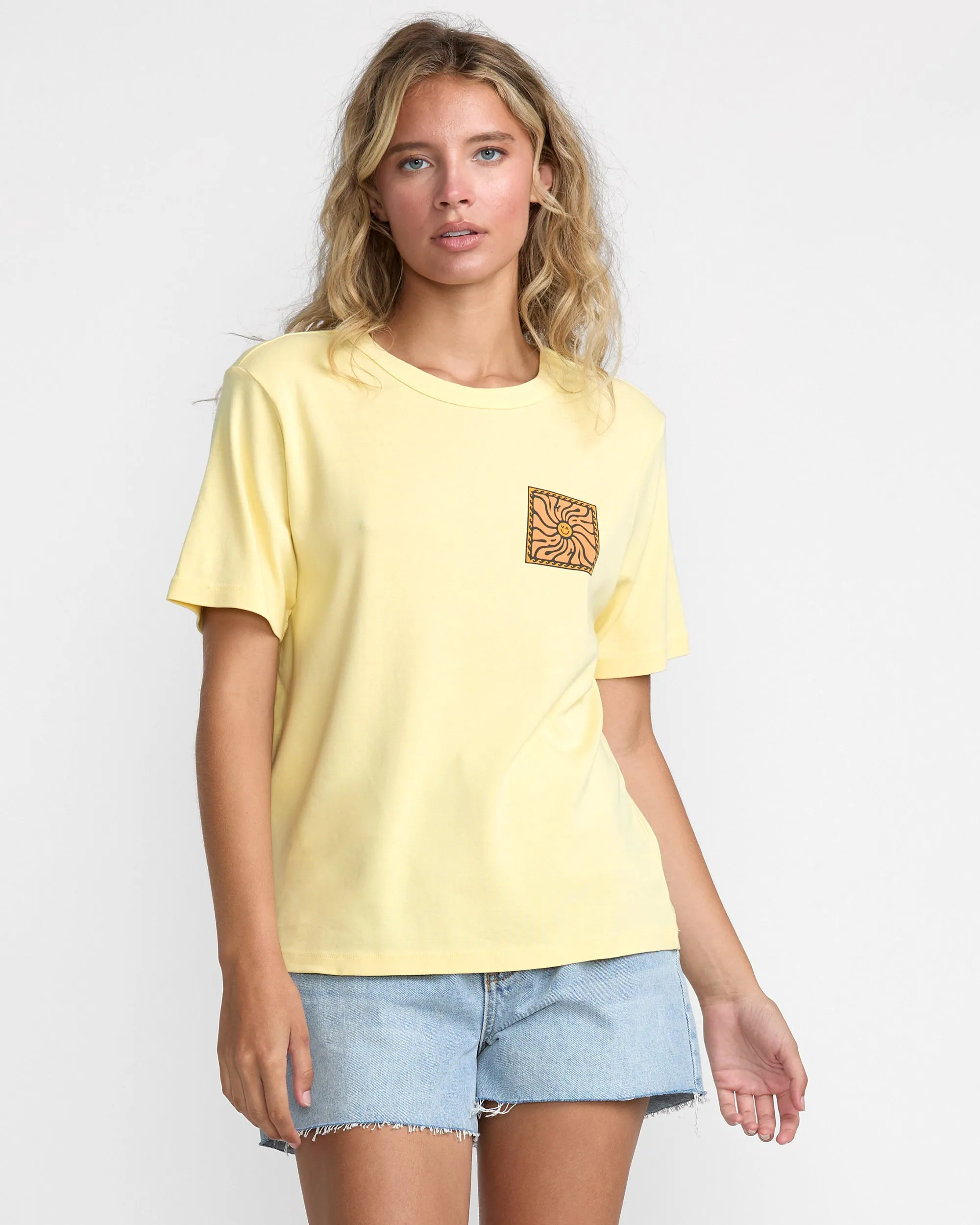 RVCA Daily Tee - Sunrise sold by Sun Diego Boardshops