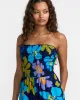 RVCA Kat Romper - Blue Hawaii sold by Sun Diego Boardshops