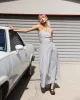 RVCA Florence Drop Waist Midi Dress - Pirate Black sold by Sun Diego Boardshops