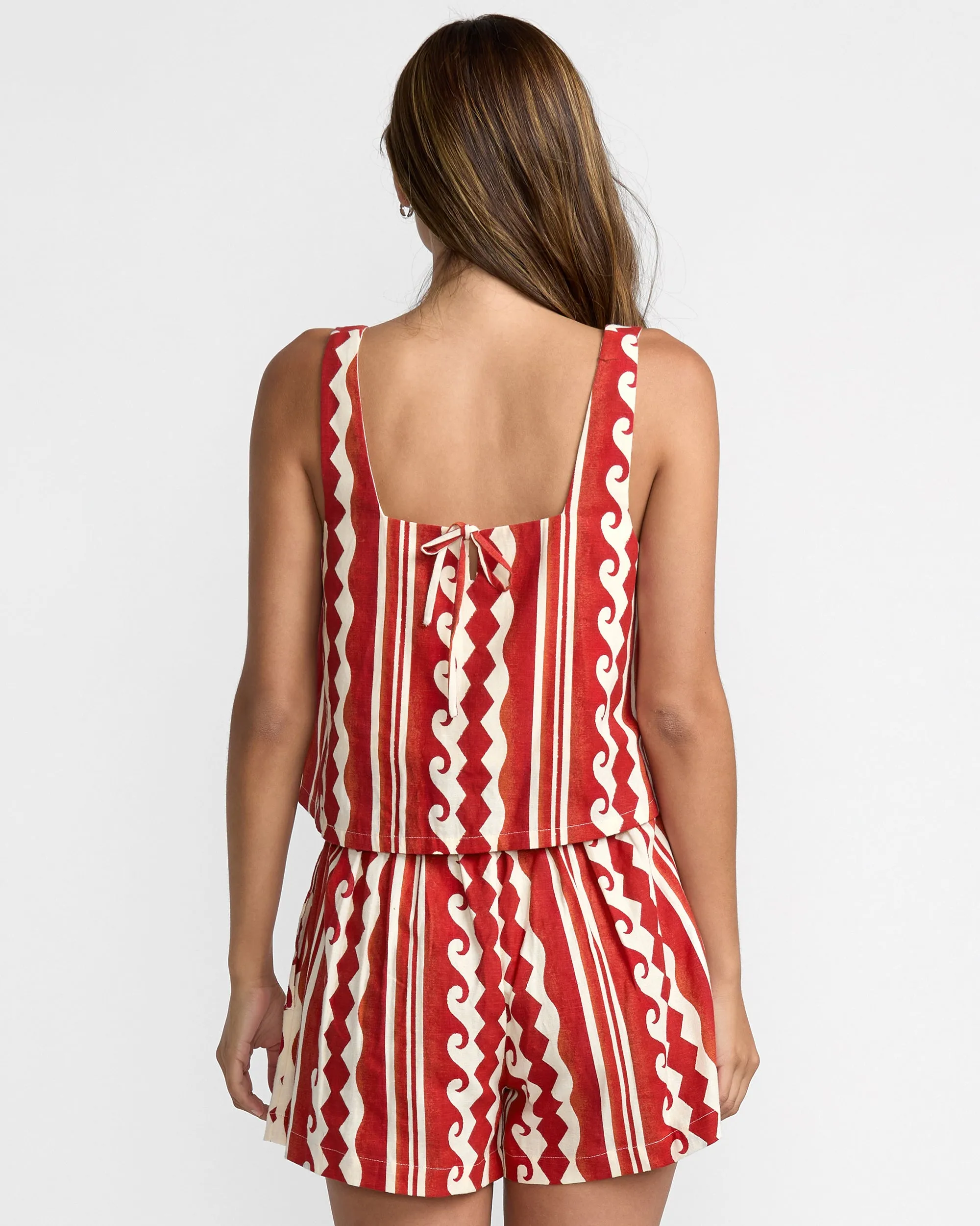 RVCA Baker Top - Pepper Red sold by Sun Diego Boardshops product image thumbnail 2