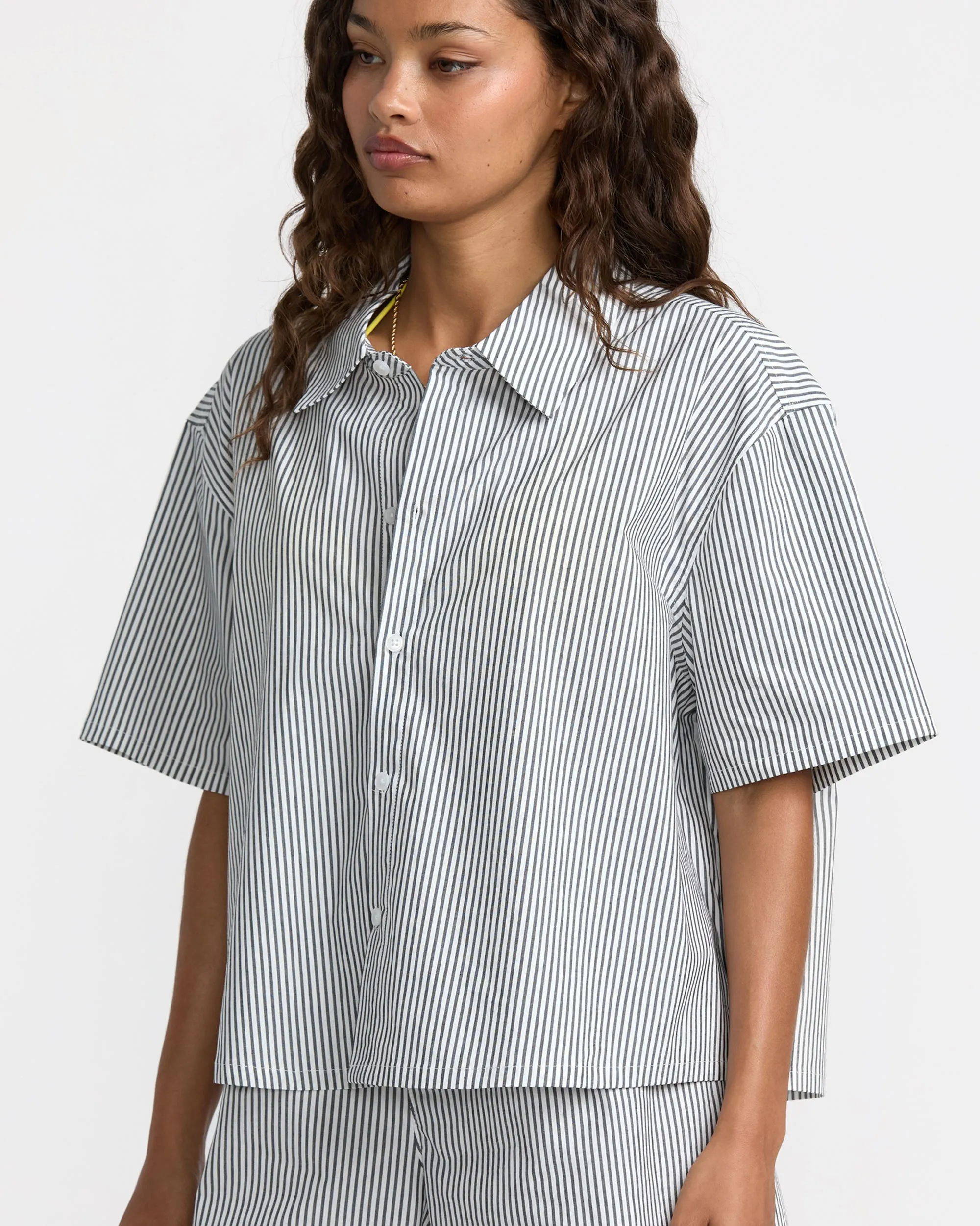 RVCA Mikey Top - Pirate Black sold by Sun Diego Boardshops product image thumbnail 3