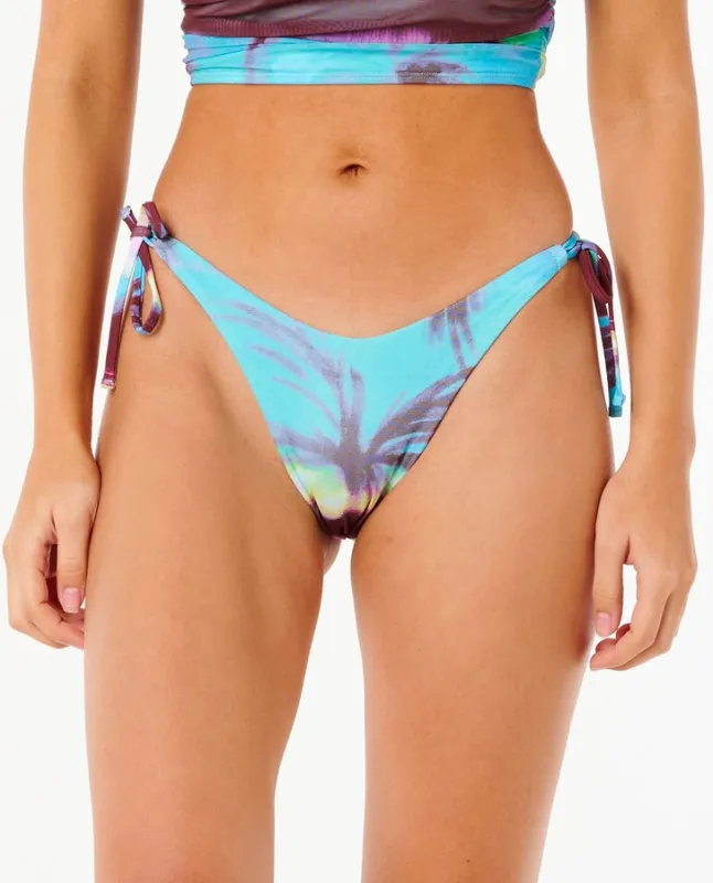 Rip Curl Hidden Isles Tie Side Skimpy Bikini Bottom - Blue 0070 sold by Sun Diego Boardshops