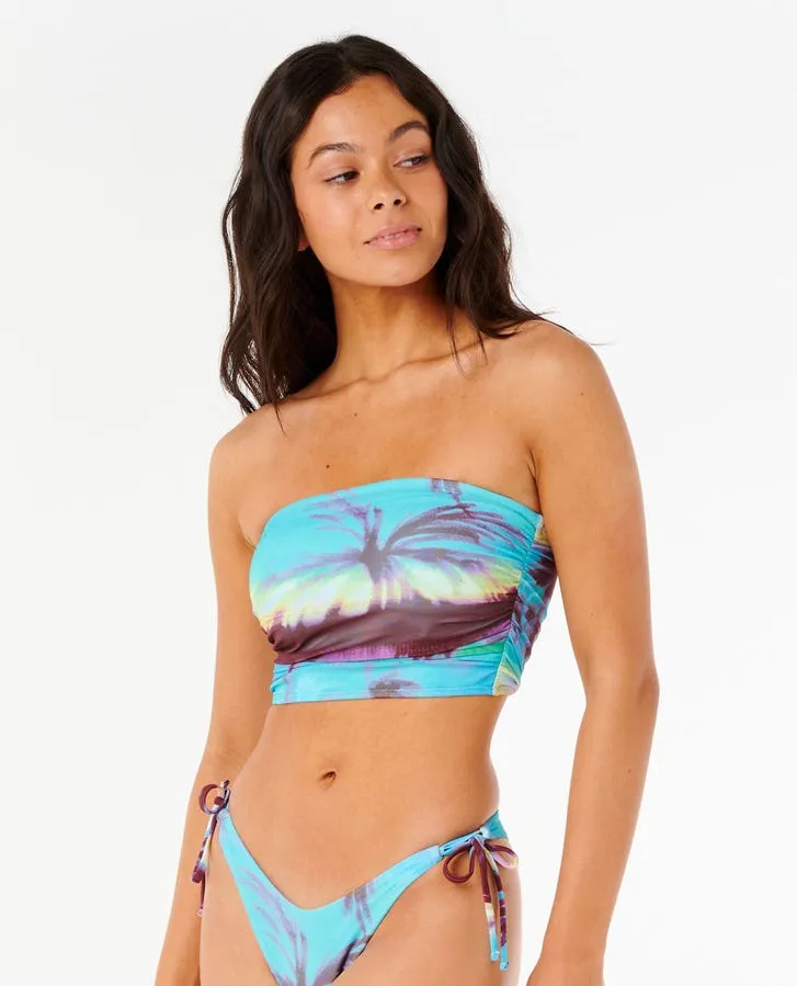 Rip Curl Hidden Isles Bandeau Bikini Top - Blue 0070 sold by Sun Diego Boardshops product image thumbnail 3