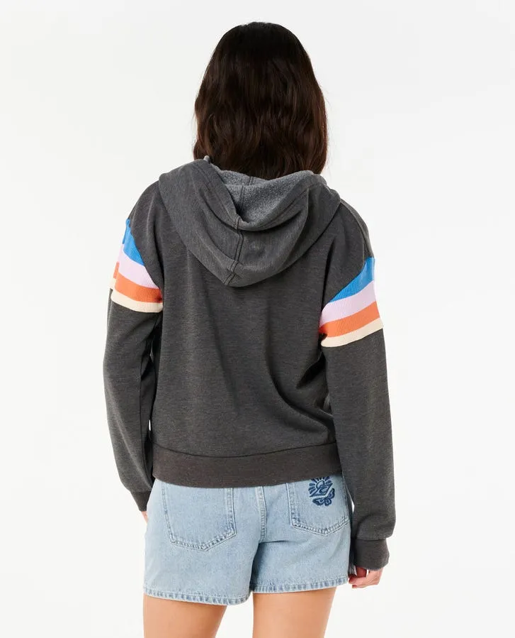 Rip Curl Surf Revival Zip Through - Washed Black sold by Sun Diego Boardshops product image thumbnail 3