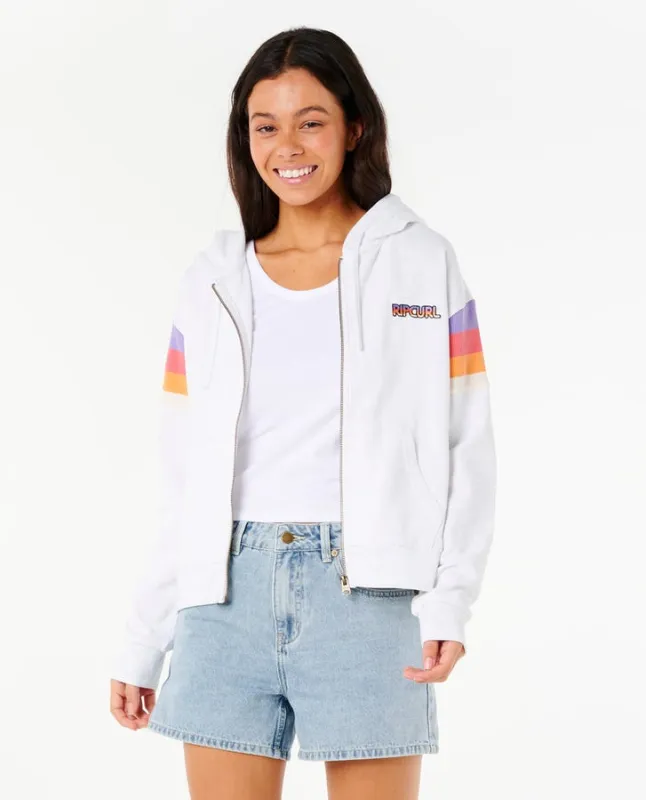 Rip Curl Surf Revival Zip Through - Grey Marle sold by Sun Diego Boardshops