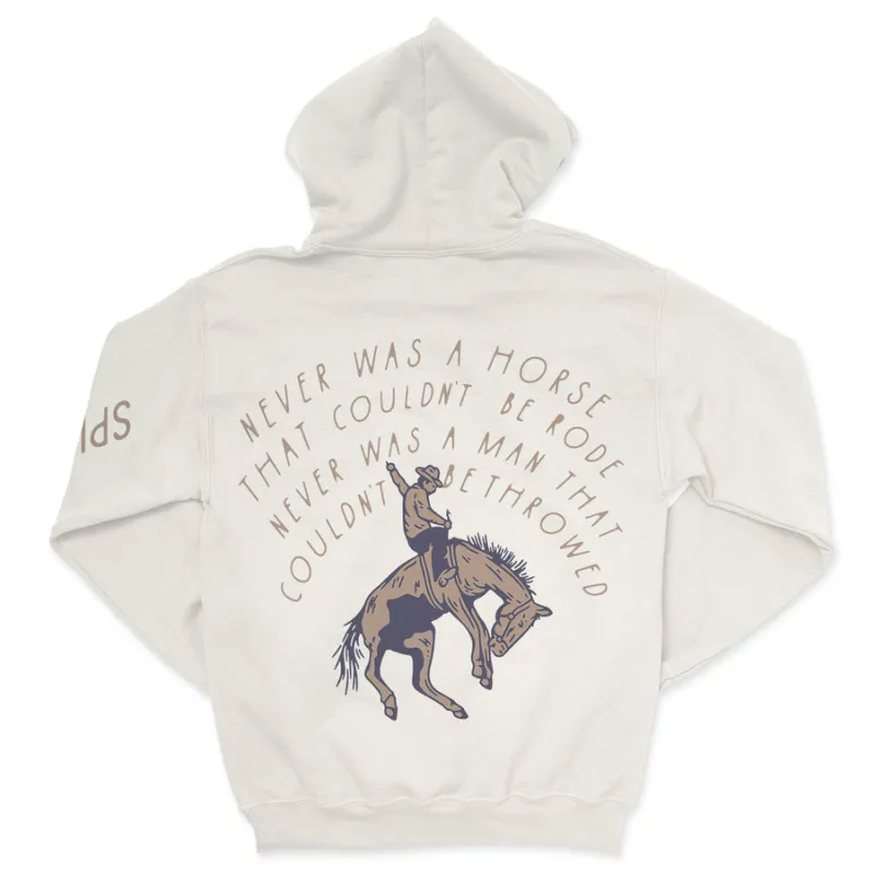 Sendero Never Was A Horse Hoodie - Vintage White sold by Sun Diego Boardshops