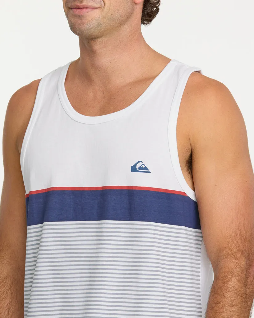 Quiksilver Tijuana Tank - White sold by Sun Diego Boardshops product image thumbnail 3