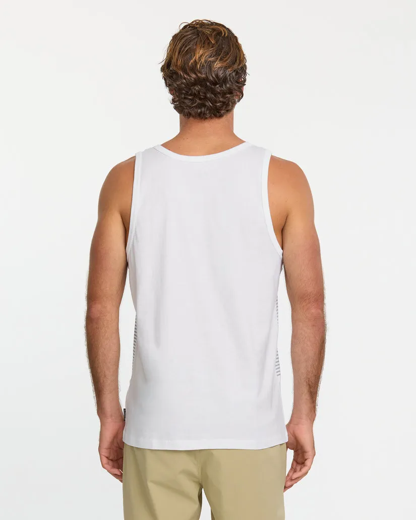 Quiksilver Tijuana Tank - White sold by Sun Diego Boardshops product image thumbnail 2