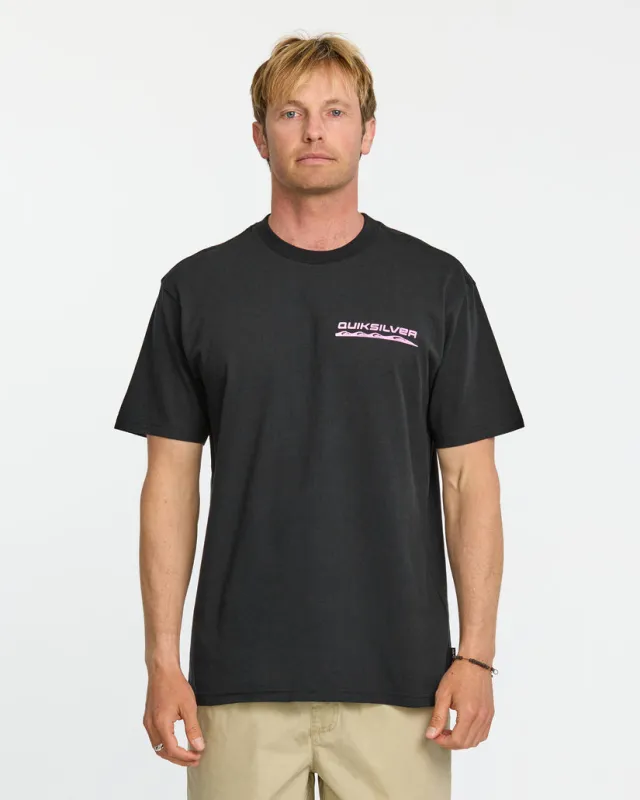 Quiksilver Deep Dive T-Shirt - Black sold by Sun Diego Boardshops