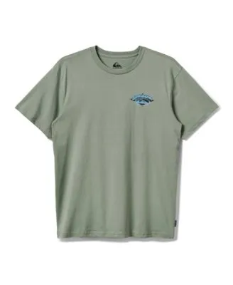 Quiksilver Brushwork Short Sleeve T-Shirt - Herb sold by Sun Diego Boardshops product image thumbnail 2