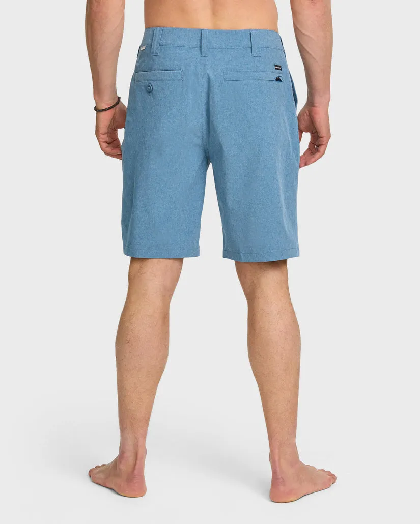 Quiksilver Union Heather 20" Amphibian Hybrid Shorts - Copen Blue sold by Sun Diego Boardshops product image thumbnail 2