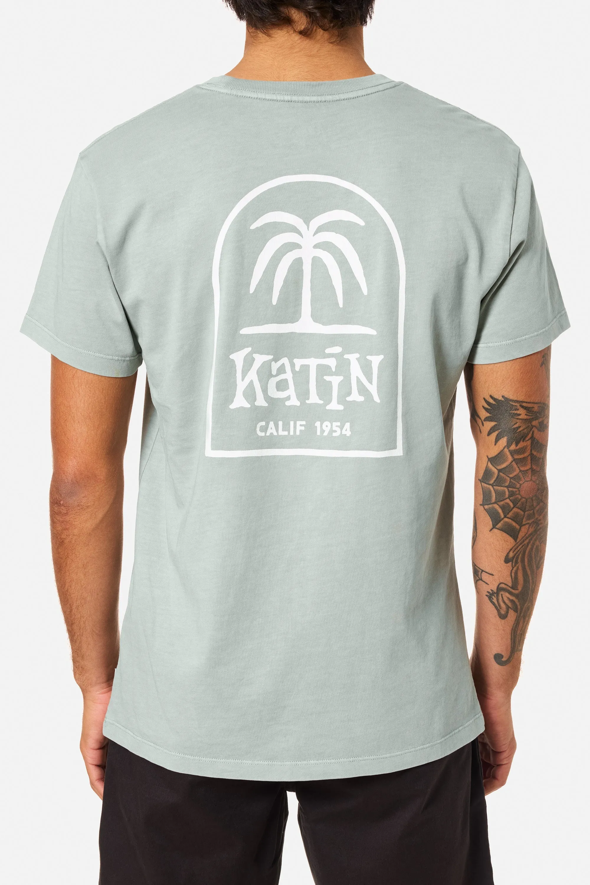 Katin K-Palm Tee - Aloe Pigment Dye sold by Sun Diego Boardshops product image thumbnail 3