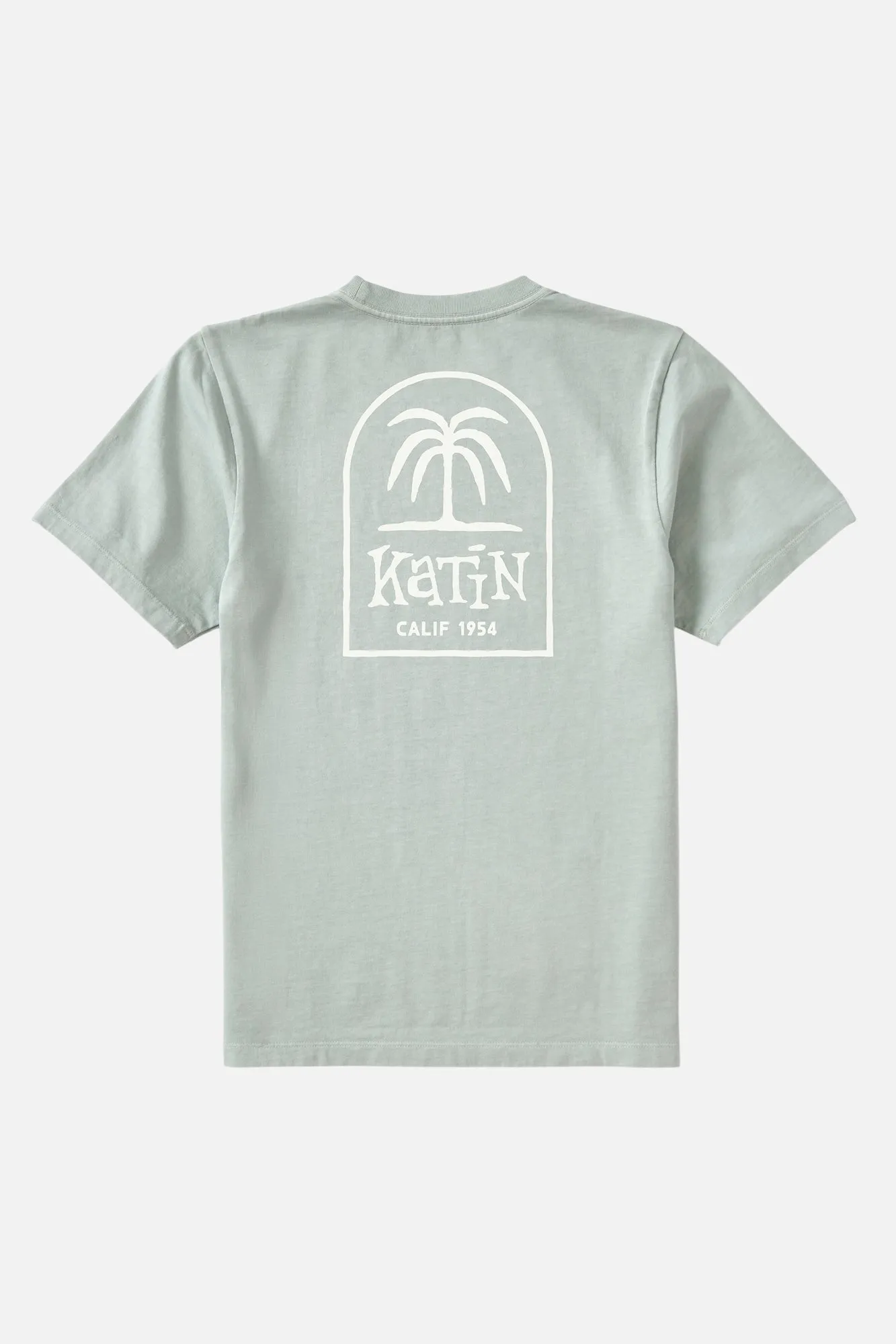 Katin K-Palm Tee - Aloe Pigment Dye sold by Sun Diego Boardshops